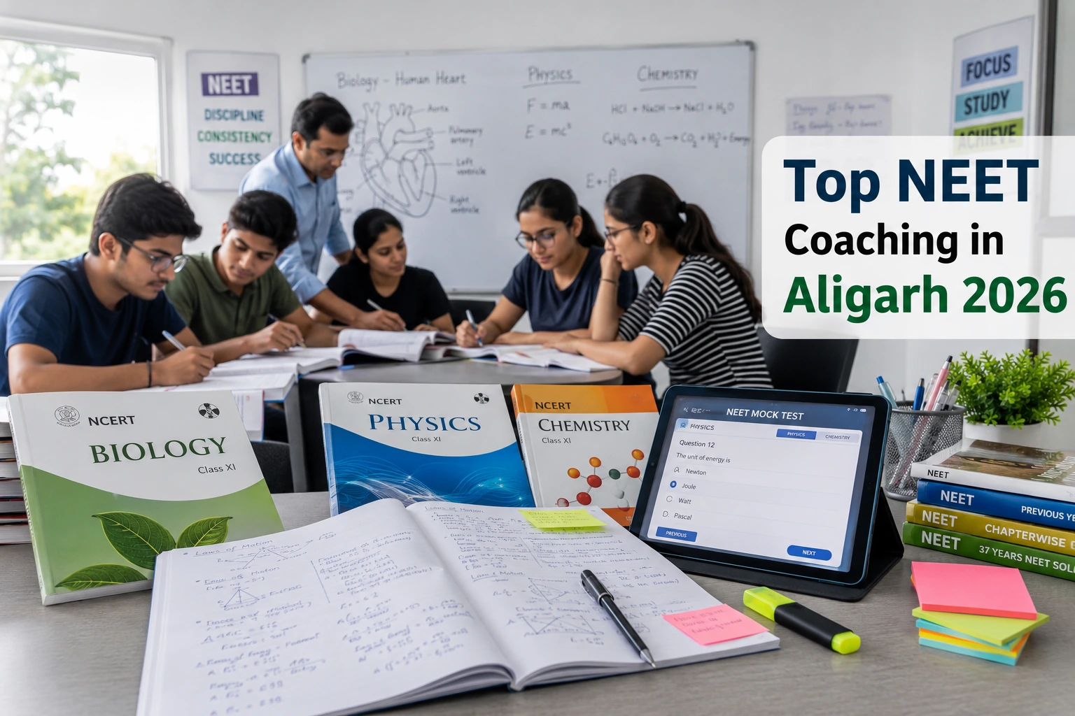  Top 5 NEET Coaching Institutes in Aligarh | Check Full Guide